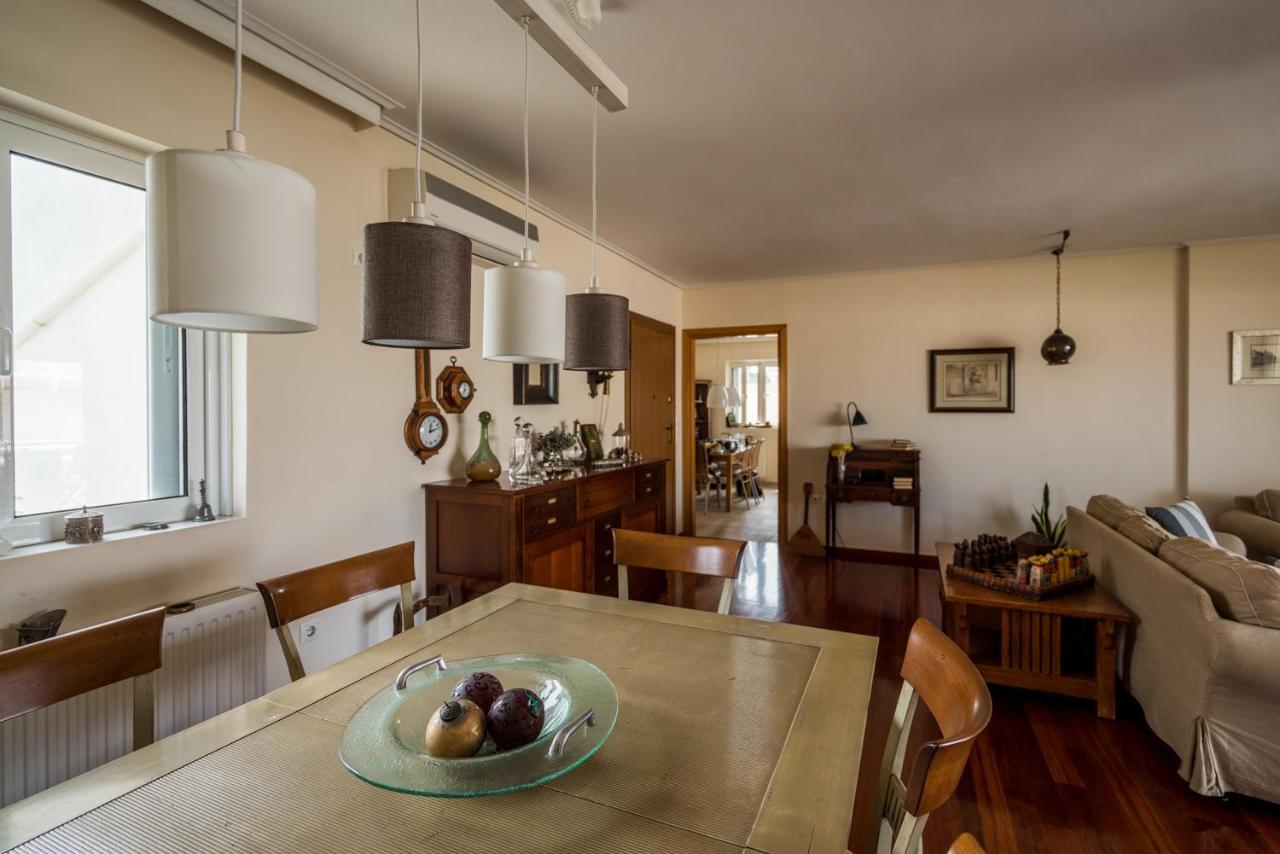 Family Getaway, Spacious And Luxurious, Sea View, Terrace, Next To Voula Beach, 20Min From Center Athen Exterior foto